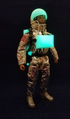 Custom 3D printed GI Joe Space Astronaut Helmet visor in multiple colors