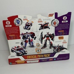 Transformers Cybertron Red Alert & Sideways Critical Path New Factory Sealed