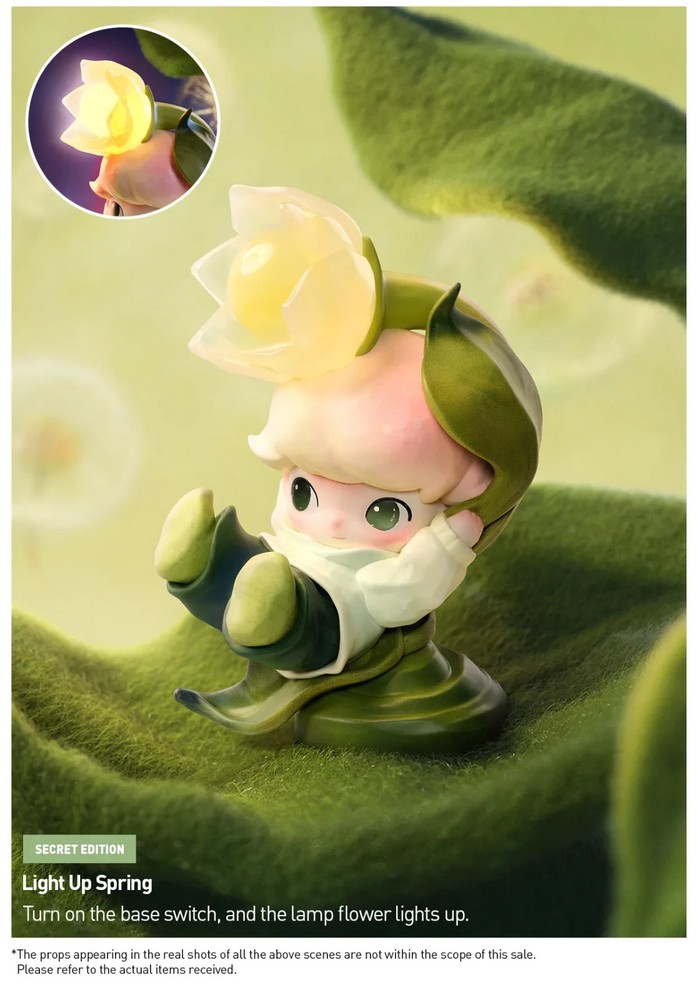 POP MART x Dimoo Moments In Bloom Series Confirmed Figure Sealed Bag in Open Box