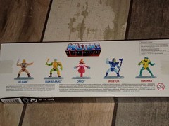 Masters of the Universe He-Man Skeletor 5 piece set, Micro Collection Mattel