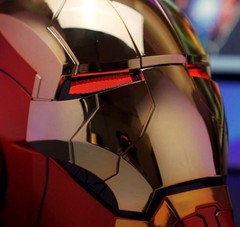 1:1 Iron Man MK5 Jarvis Deformable Voice Control Wearable Helmet Electroplated