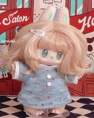 One Set(6pcs) Hair Salon Series Vinyl Pendant Blind Box Figure Toy Sealed