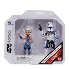 Disney Star Wars Toybox Ahsoka Tano and Captain Rex (#22) Action Figures