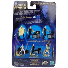 Star Wars Attack Of The Clones Anakin Skywalker Outland Peasant 3.75″ Figure New