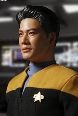 EXO-6 Star Trek Voyager 1/6 CHAKOTAY ~ TOM PARIS~ HARRY KIM (Head sculpts) only