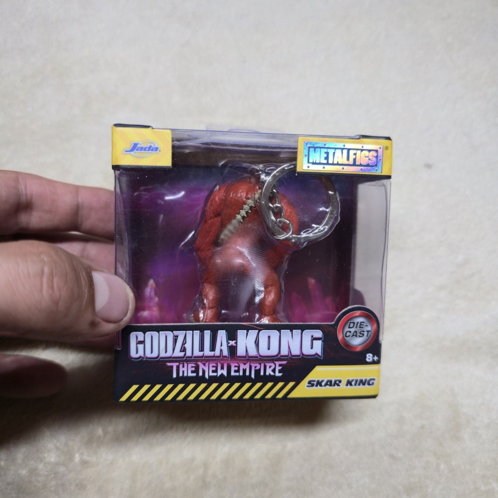 Skar King METALFIGS Key Chain Godzilla x Kong The New Empire