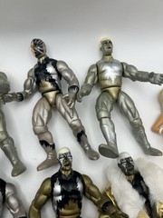 Goldust BCA Lot WWF Jakks Marlena Wig Accessory Robe WWE Dustin Rhodes 2 Tuff