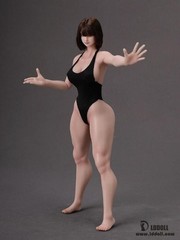 LDDOLL 29 Muscle 1/6 Female Seamless Silicone Body Finger Bone For 12″ Figure