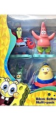 SpongeBob SquarePants Bikini Bottom Multi Pack 8 Figures Birthday Cake Toppers