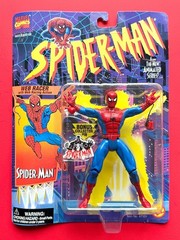 1994 Vintage TOY BIZ Marvel Comics Web Racer SPIDER-MAN Action Figure Sealed💥❗️