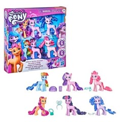 My Little Pony Favorites Together 6 Collection Action Figure Hair Rainbow Dash