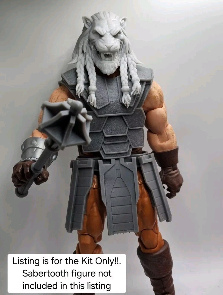 3d Print INVINCIBLE BATTLE BEAST FULL KIT 1:12 GI Joe Classified/Marvel Legends