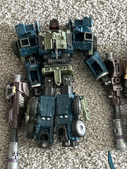 Warbotron WB01-05 3rd Party Bruticus/Combaticons Complete Loose No Box Display