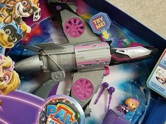 PAW Patrol: The Mighty Movie Skye Rescue Jet – New in Box Tested Working
