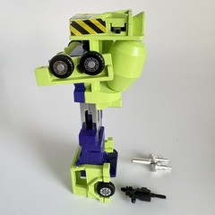Transformers G1 Constructicon Mixmaster Devastator Incomplete Hasbro