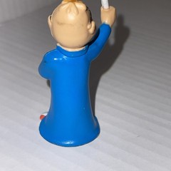 VINTAGE 1983 Alvin and The Chipmunks SIMON 3″ Plastic PVC Toy Figure