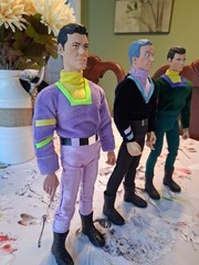 1/6 Scale Custom Lost In Space Figures, Professor John Robinson, Major Don West