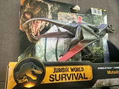 Jurassic World Survival Strike Attack Mutadon Dinosaur Figure Chomping Action