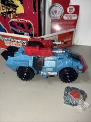Transformers CYBERTRON DEFENSE HOT SHOT Cybertron RID COMPLETE Adult Owned
