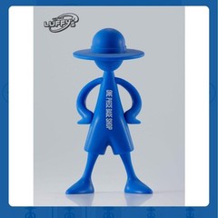 LUFFY’s ONE PIECE BASE SHOP LIMITED -LOGOTYPE- 1/20 Blue Anime Figure Japan New