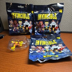 Invincible Series 1 Phatmojo 3” Mini Figure Mystery Blind Box Lot of 2 + 1 open