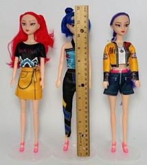 Kpop Devil Hunters Dolls Cosplay Collectible Figure Toy Anime 11.5″ Set of 3
