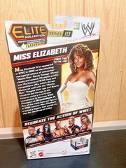 WWE MATTEL MISS ELIZABETH FLASHBACK ELITE SERIES 19 FIRST TIME IN THE LINE RARE