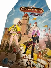 Vintage Golden Girl And Guardians Of The Gemstones Stick N Go Tote