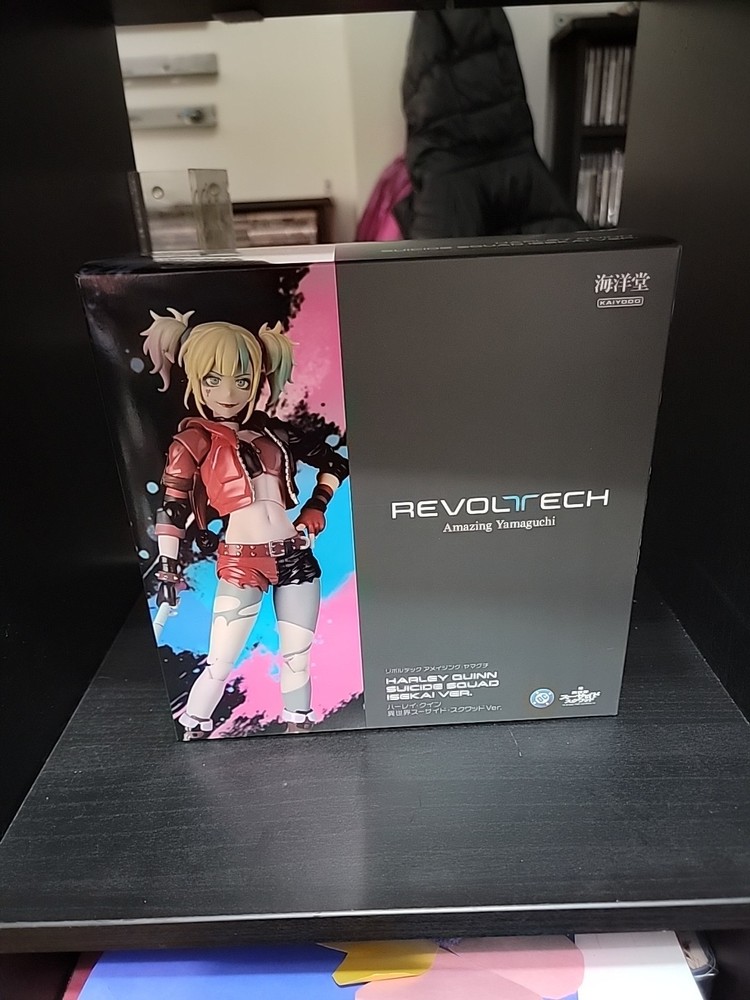 Kaiyodo Revoltech Amazing Yamaguchi Harley Quinn Suicide Squad Isekai Ver.!!!