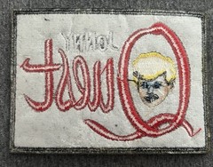 JONNY QUEST embroidered Title Patch cartoon Indiana Jones jonnie johnny johnie