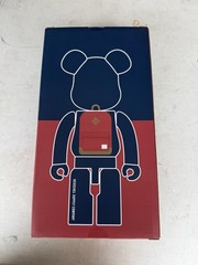 Herschel PEACOAT BE@RBRICK 400% Dark Blue Red MEDICOM TOY yt#8