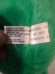 Vintage 1997 Large 27″ Dr. Seuss **MR GRINCH** Macy’s Plush Stuffed