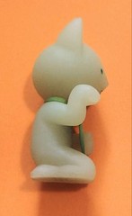 Smiski at Work Series Secret Manekineko Lucky Cat Figure Glow in Dark Japan Rare