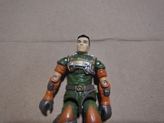 GI Joe 1990 Sky Patrol Altitude With Parachute Gun, Mortar Round, No Helmet