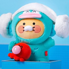 Hangyodon X Kakao Friends Medium Plush Doll Chunsik | Korean Character Toy