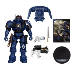 4x McFarlane Warhammer 40,000: Captain Cyrus Elite, Blood Angel, Ultra Marines
