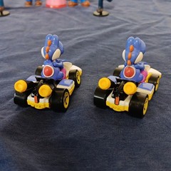 Mario Bros Mixed Lot Figures Yoshi Race Go Cart Peach Nintendo Jaks Loose Toys