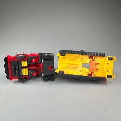 Hello Carbot Brayroad Bray Road Transformer Bulldozer Combiner Robot Figure Toy