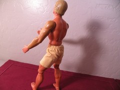 Mattel Big Jeff Action Figure 1971 Tan Trunks Karate Chop Hong Kong