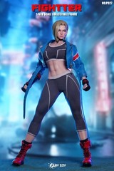PLAY TOY P027 1/6 The Fighter 6 Girl Cammy Collectible Female Action Figure Toy