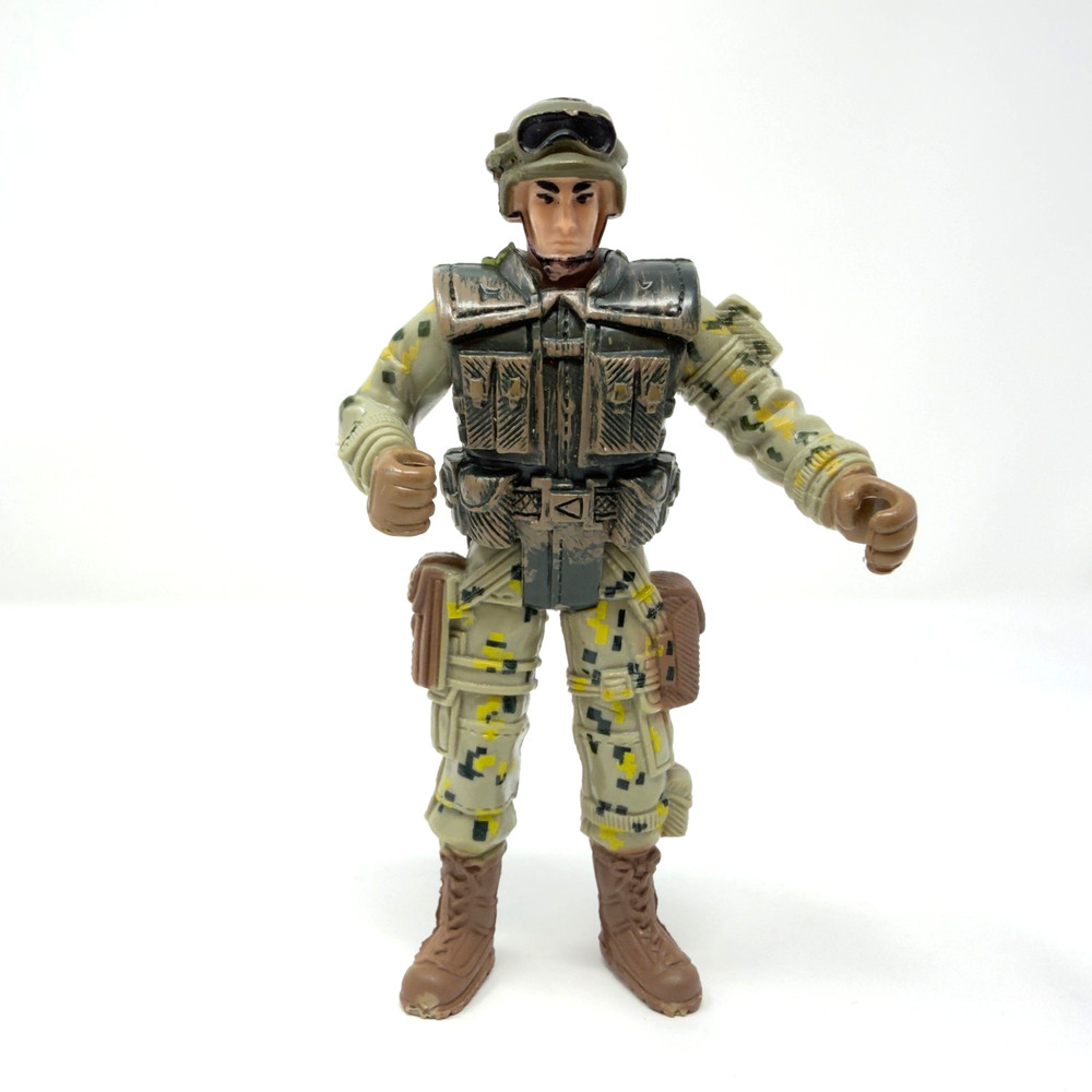Chap Mei USMC Soldier Action Figure Military Marine Corps 4 Inch Vintage