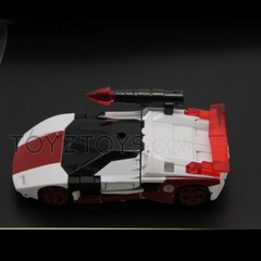 New 3D DIY Replenish Kit for Siege Sideswipe car tail Spoilers – Red Transparent