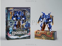Miniforce Dinoid Warrior REX KAISER + 7 Headbot Full Set Transformer Robot 2025