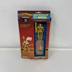 Vintage 1986 Kenner Centurions Jake Rockwell Wrist Watch New In Box Damage