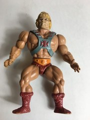 1982 MOTU He-Man Vintage Masters of the Universe Figure 1980s Mexico *damaged*