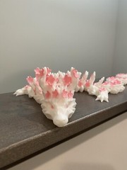 3D Printed Articulating Cherry Blossom Dragon 24″ Length