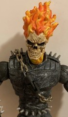 Ghost Rider with Motorcycle Figure Marvel Legends Series 2002 or 2003 Toy Biz