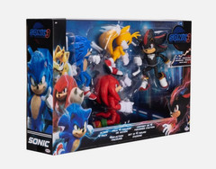 Sonic The Hedgehog 3 5’’Action Figures Set 4pk Superhero,Comics Animation,Tv ￼