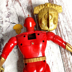 Tiger Electronics 1996 Turbo Man 13″ Jingle All the Way Figure W/ Lights & Sound