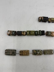 Micro Machines Military Lot 24 Tanks – Mostly Galoob w/Majorette Sonic Flashers